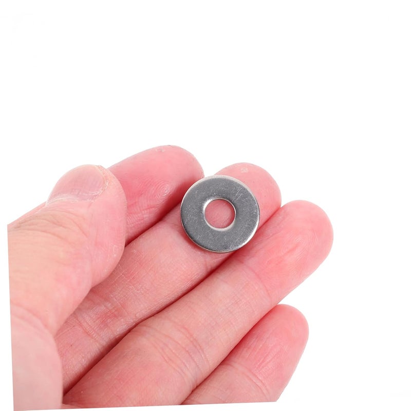 50Pcs Stainless Steel Flat Washers 10mm for DIY Automotive Repair Furniture - Image 5